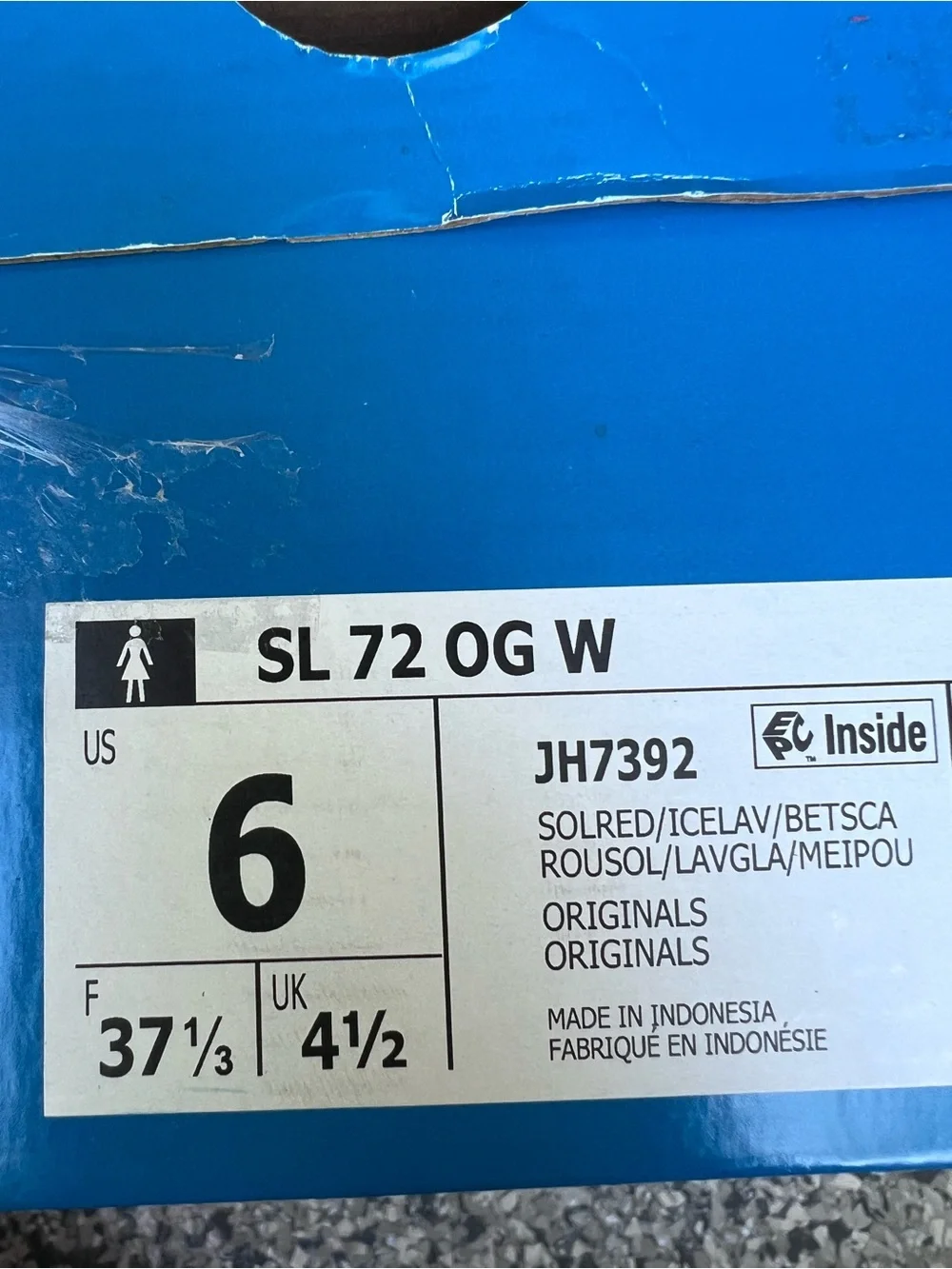 adidas SL 72 OG Retro Runner Sneakers